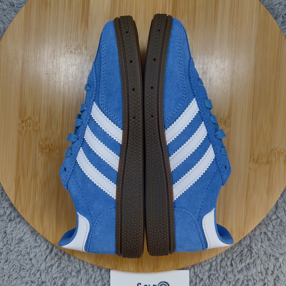 Adidas Handball Spezial Shoes Kids 13k Blue White Suede Gum Classic UNC Sneakers - Picture 7 of 12